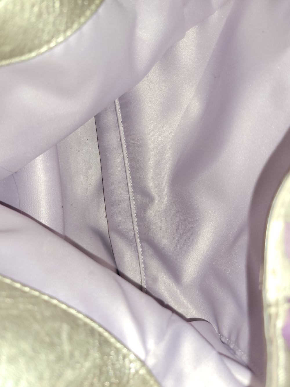Coach Signature Chainlink ShoulderHobo in Purple and Gray - Picture 6 of 11